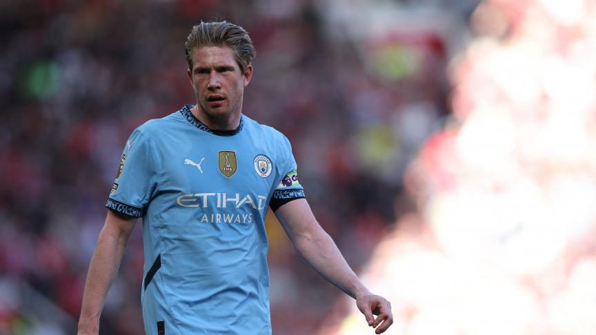 Kevin De Bruynes sidste kamp mod Manchester United